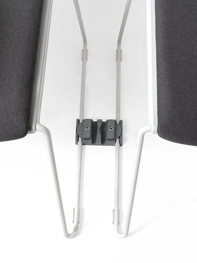 SLIM sedia attesa, dettaglio aggancio