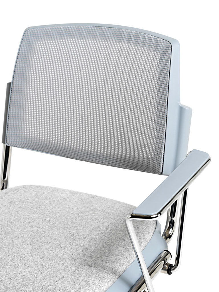 NEW BONN sedia visitatore in rete