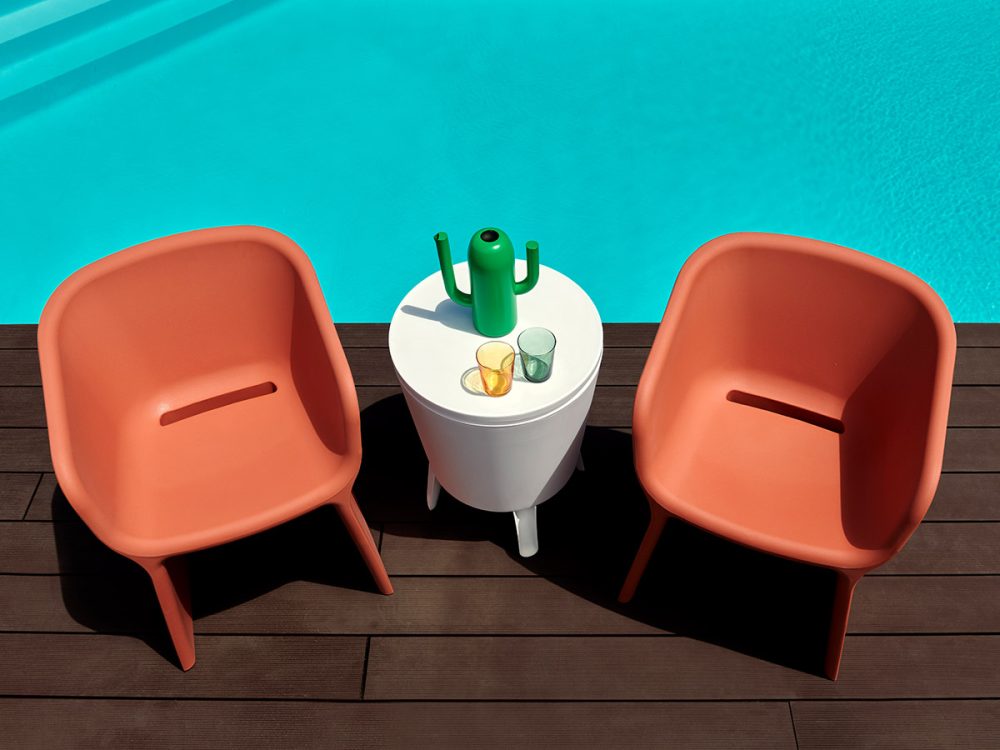 Margarita poltrona polipropilene indoor e outdoor