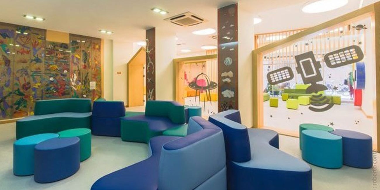 Divano Cross: Progetto ospedale San Matteo