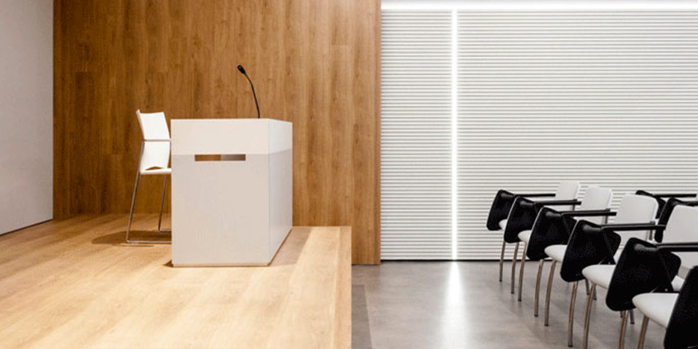 Progettare una sala conferenza|||