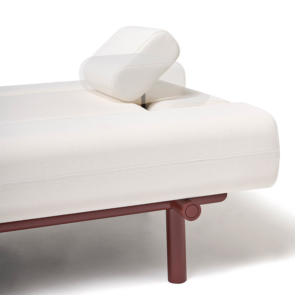 Armrest tiltable at 30&deg;