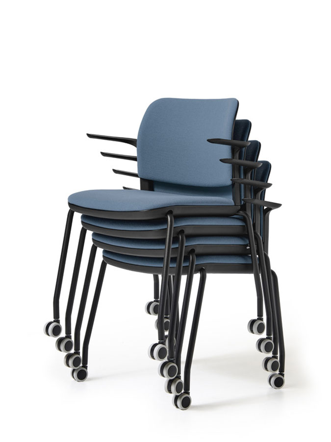 match sedia impilabile